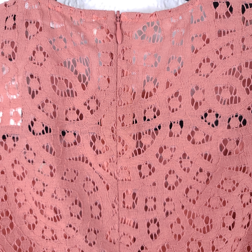 KEEPSAKE The Label Be The One Lace Dress Cinnamon Pink - Picture 12 of 15